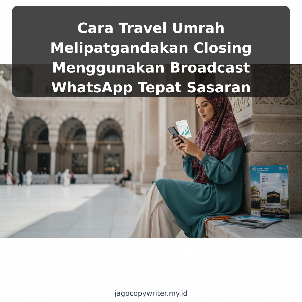 Cara Travel Umrah Melipatgandakan Closing Menggunakan Broadcast WhatsApp Tepat Sasaran