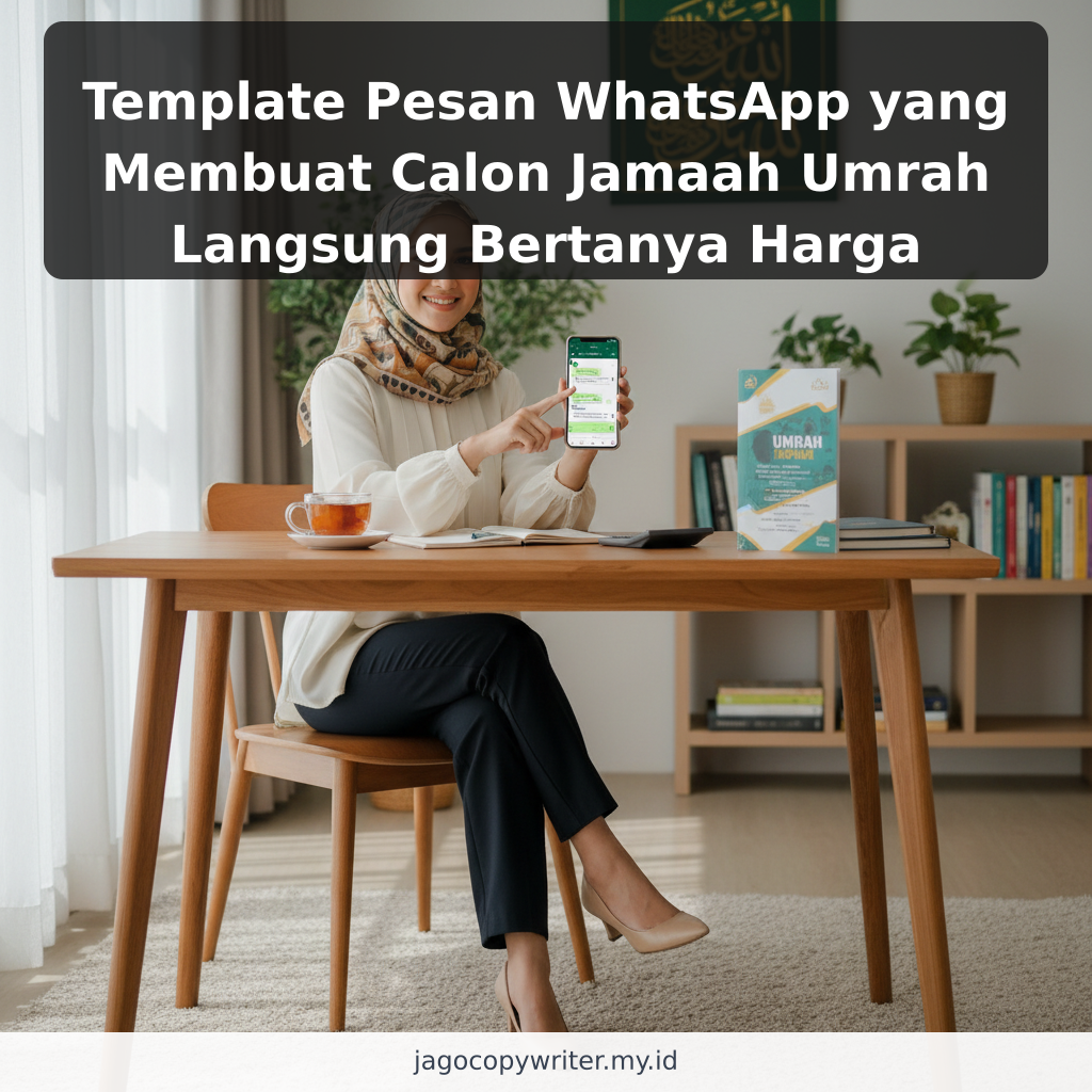 Template Pesan WhatsApp yang Membuat Calon Jamaah Umrah Langsung Bertanya Harga