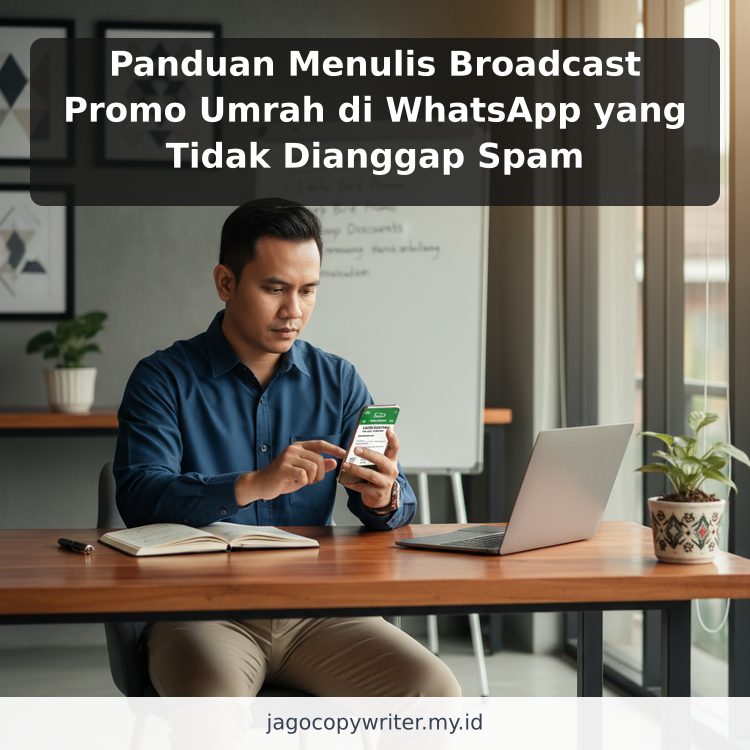 Panduan Menulis Broadcast Promo Umrah di WhatsApp yang Tidak Dianggap Spam