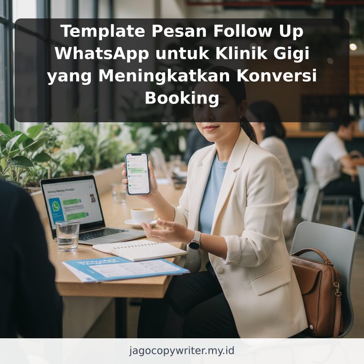 Template Pesan Follow Up WhatsApp untuk Klinik Gigi yang Meningkatkan Konversi Booking
