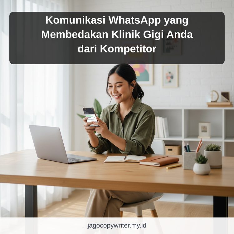 Komunikasi WhatsApp yang Membedakan Klinik Gigi Anda dari Kompetitor