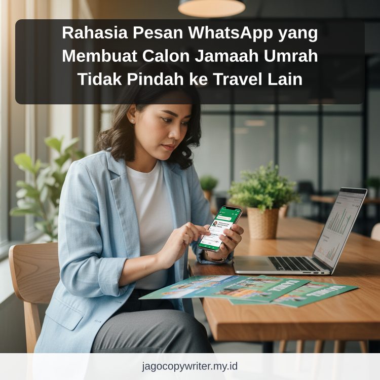 Rahasia Pesan WhatsApp yang Membuat Calon Jamaah Umrah Tidak Pindah ke Travel Lain