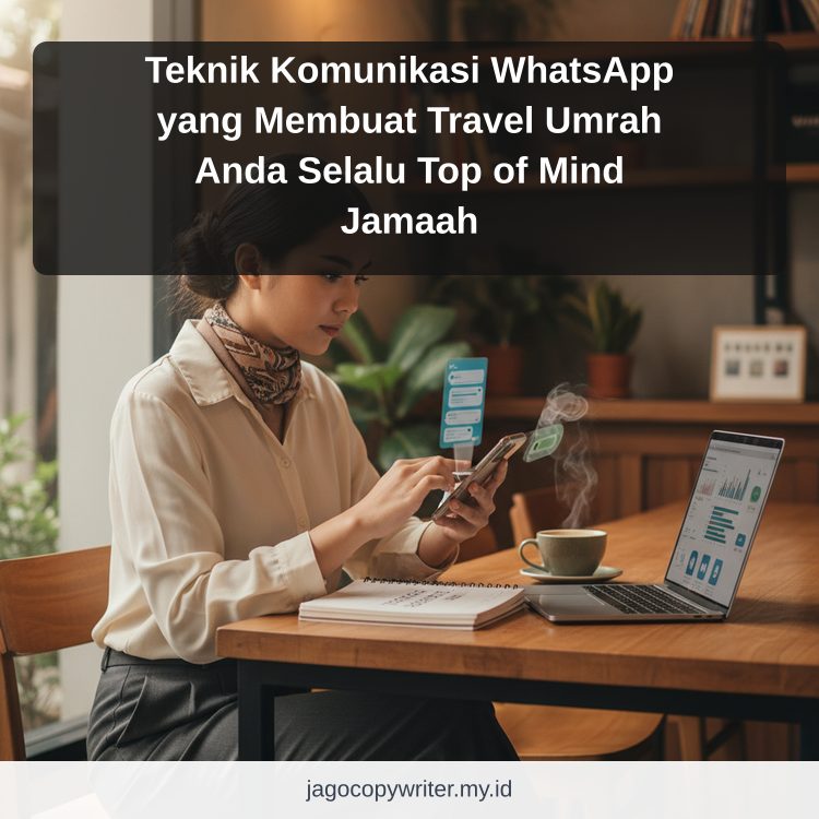 Teknik Komunikasi WhatsApp yang Membuat Travel Umrah Anda Selalu Top of Mind Jamaah