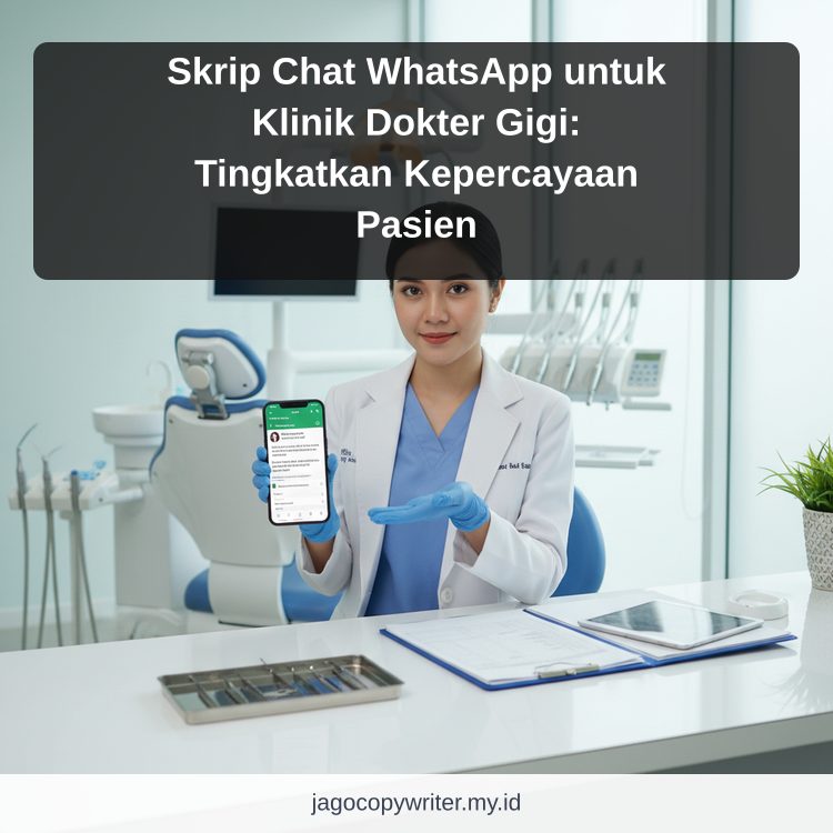 Skrip Chat WhatsApp untuk Klinik Dokter Gigi: Tingkatkan Kepercayaan Pasien